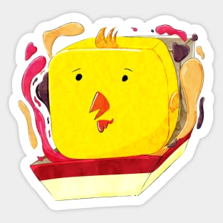 Chicken nugget Sticker